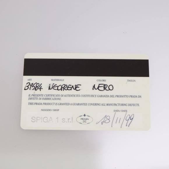 PRADA Sports Shoulder Bag Nylon Black Auth ar13117 - Picture 12 of 16